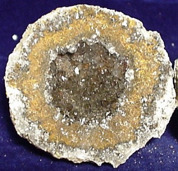 Sample Mexican Coconut Geode Interior